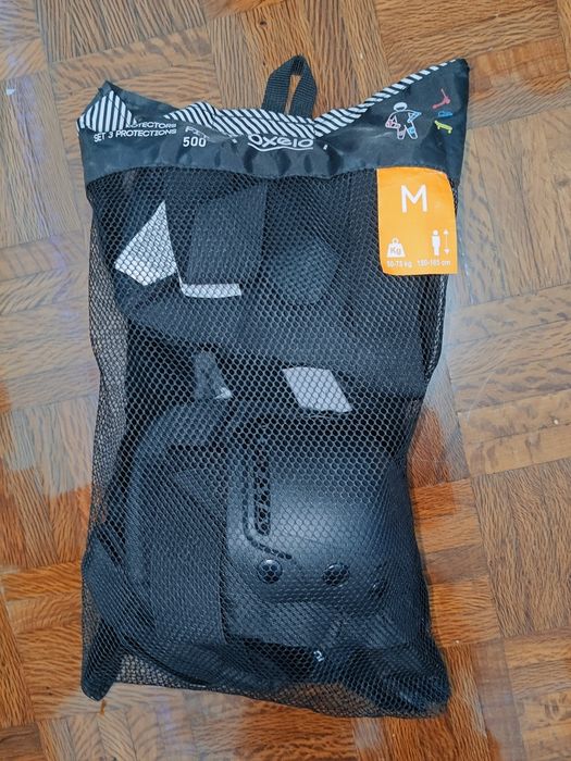 Decathlon Proteções Patins Adulto Oxelo FIT500 (Kit 3x2) - Como Novas!