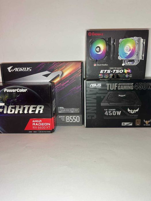 Ігровий компʼютер Ryzen 5 3600 GPU RX6600XT RAM32Gb SSD 1Tb + HDD 1Tb