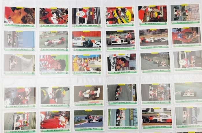 Ayrton Senna cartas 1994 PMC colecção