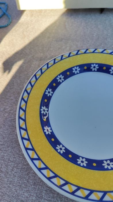 Conjunto de pratos cerâmica