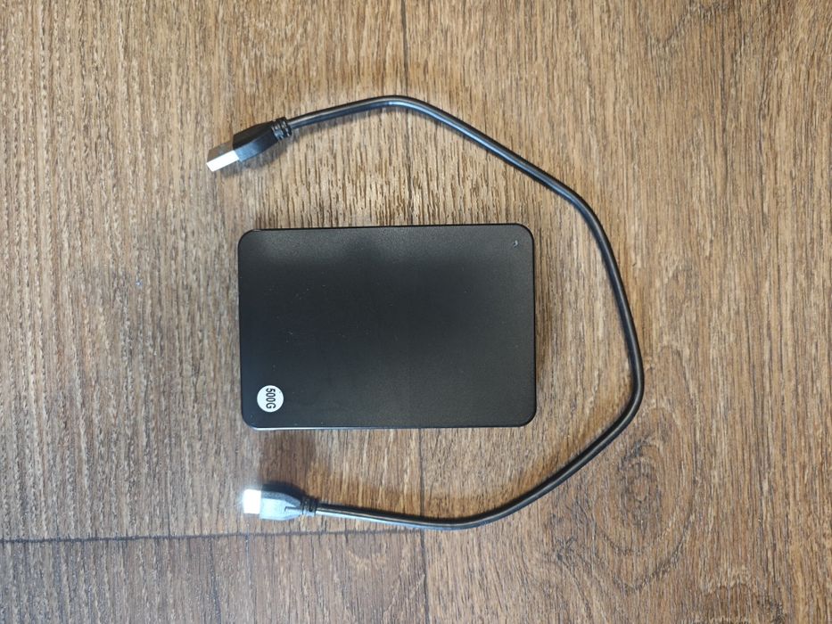 Зовнішній жорсткий диск 500 Gb HDD портативний USB 3.0