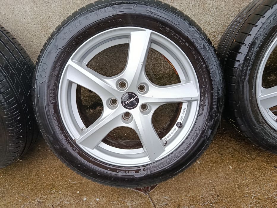 Conjunto Jantes16" BORBET +pneus 205/55r16