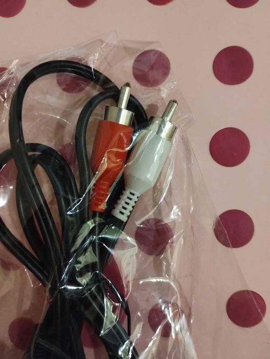 Кабель / Провод AUX 3,5 мм - 2 RCA тюльпана АУХ