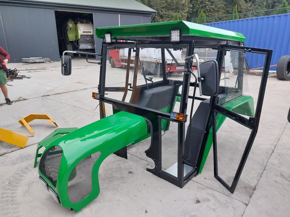Kabina kabiny ciagnikowe c330 c360 mf t25 bizon Premium Szeroka  140cm