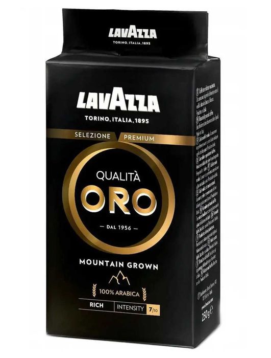 Кава мелена Lavazza Oro Mountain Grown, Lavazza Caffe E Crema Gusto