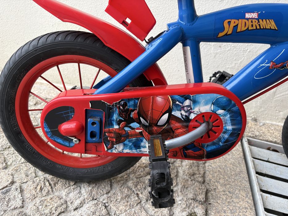 Bicicleta Crianca Roda 12 Spiderman