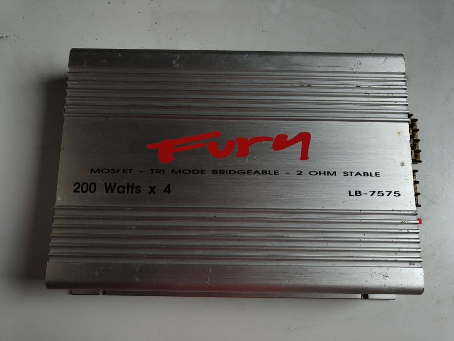 Wzmacniacz samochodowy Fury LB-7575 800W