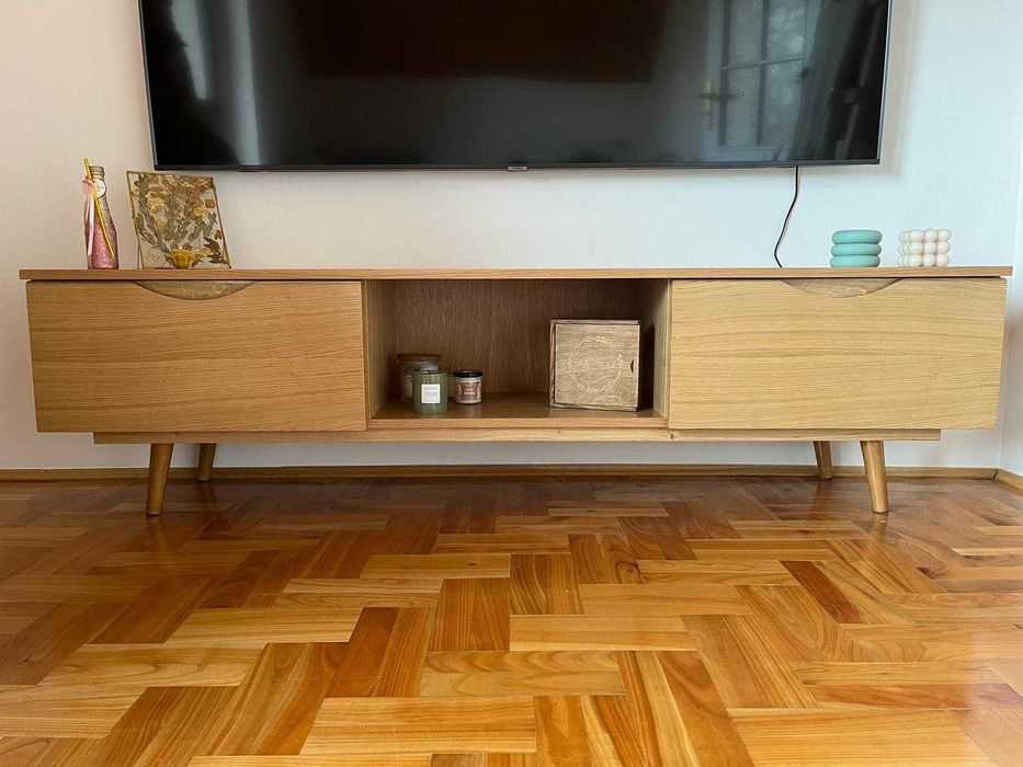 Szafka RTV 180cm drewniana (do pokoju, pod telewizor)