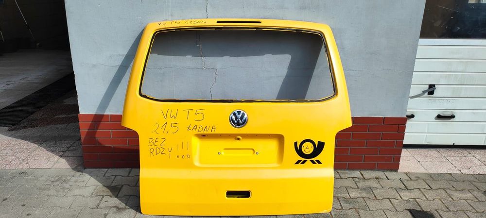 Klapa tylnia VW T5