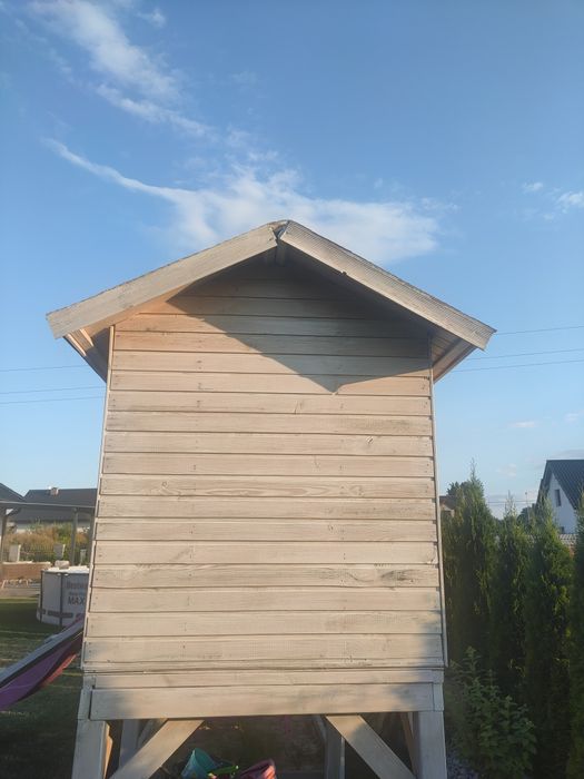 Domek drewniany dla dzieci