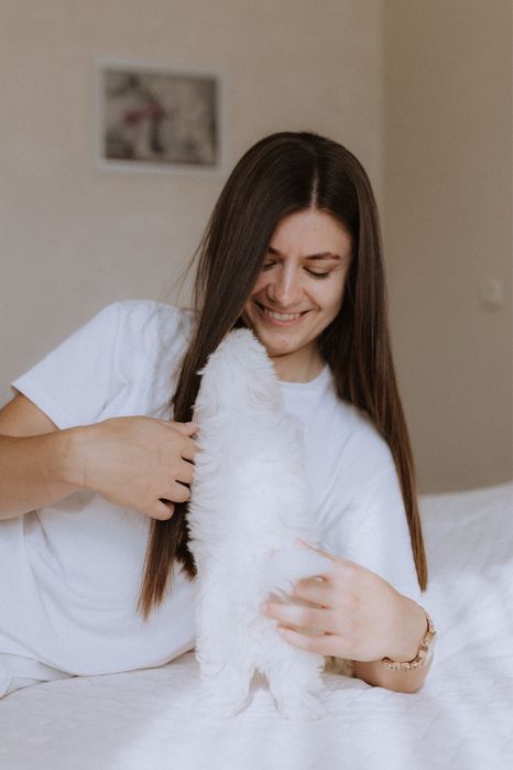 Maltese boy and girl