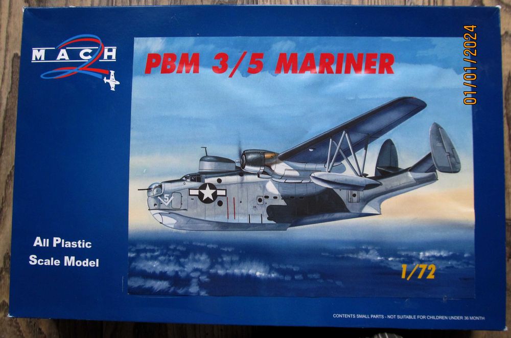 Martin PBM 3/5 Mariner, Mach 2, 1/72