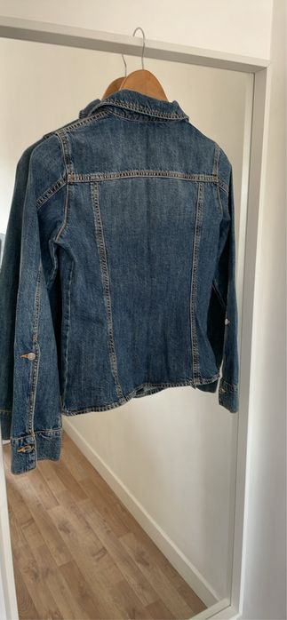 Zara camisa/casaco de ganga xs nova