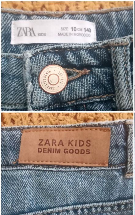 Юбка Zara джинсовая р.134-140 см.