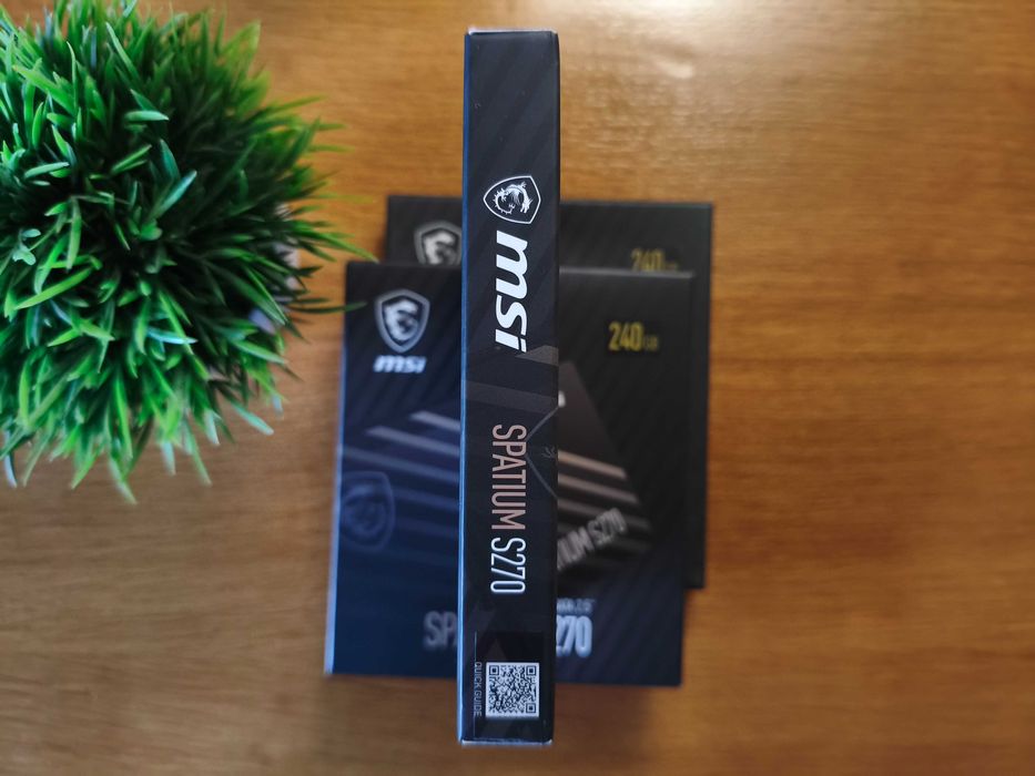 MSI SPATIUM S270 240GB – Novos Selados - Ssd Sata