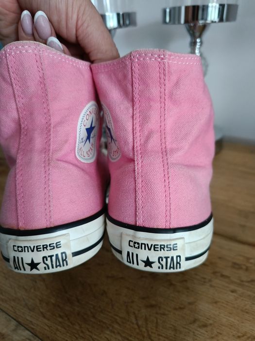 Trampki all Star Converse 41 różowe za kostkę