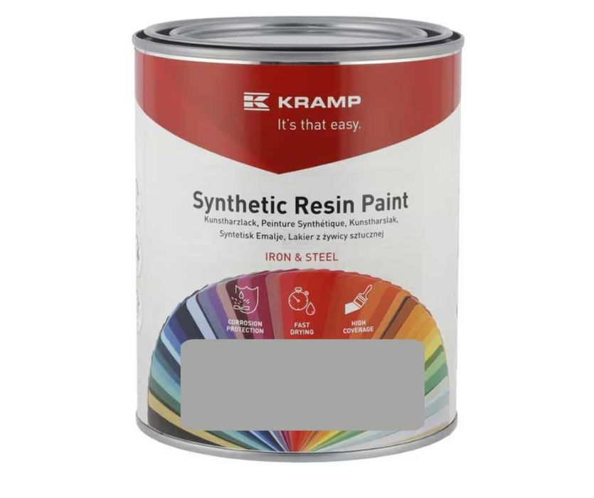 Lakier do maszyn RAL 9006 srebrny aluminiowy 1L Kramp 900608KR