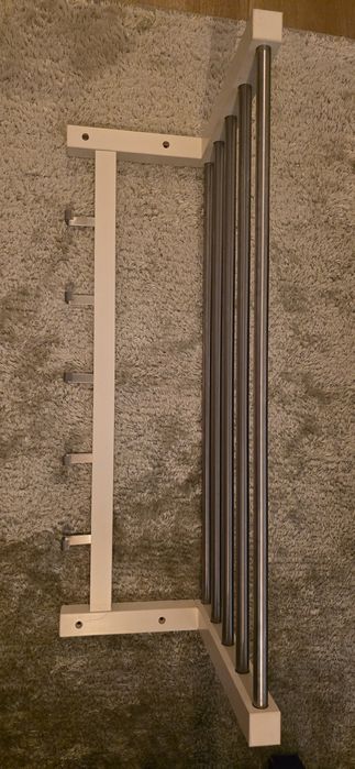 Bengaleiro de parede Tjusig branco IKEA