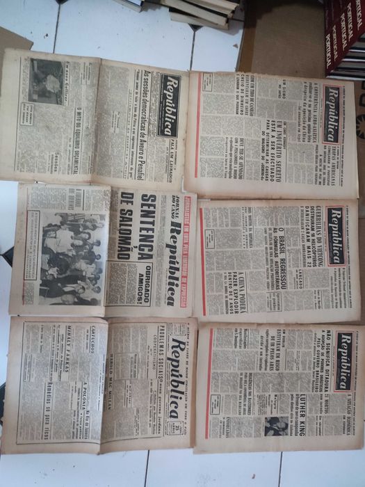 30 Jornais República - Anos 50 e 60