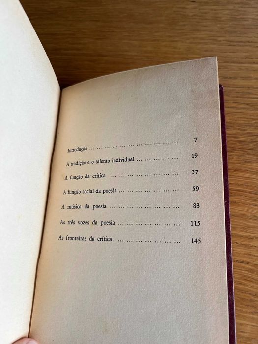 Ensaios de Doutrina Crítica      T. S. ELIOT