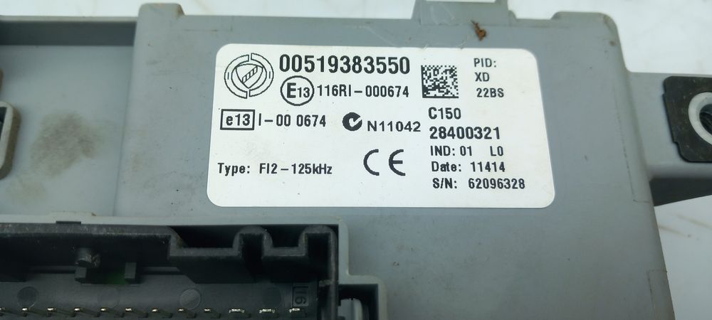 Caixa fusíveis / SAM / BSI OPEL Combo Furgão/Combi (X12)