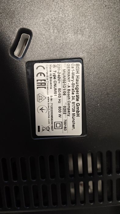 Robot kuchenny Bosch MUM 50131