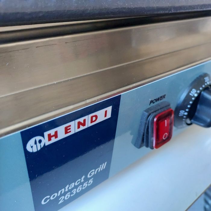 Гриль контактний прижимний професійний Hendi 263655. НОВИЙ!!