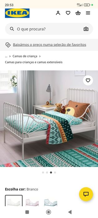 Cama de criança IKEA em bom estado
