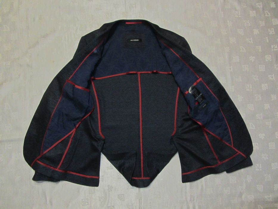 Roy Robson Jersey Slim Fit Blazer jacket - dark blue чоловічий піджак