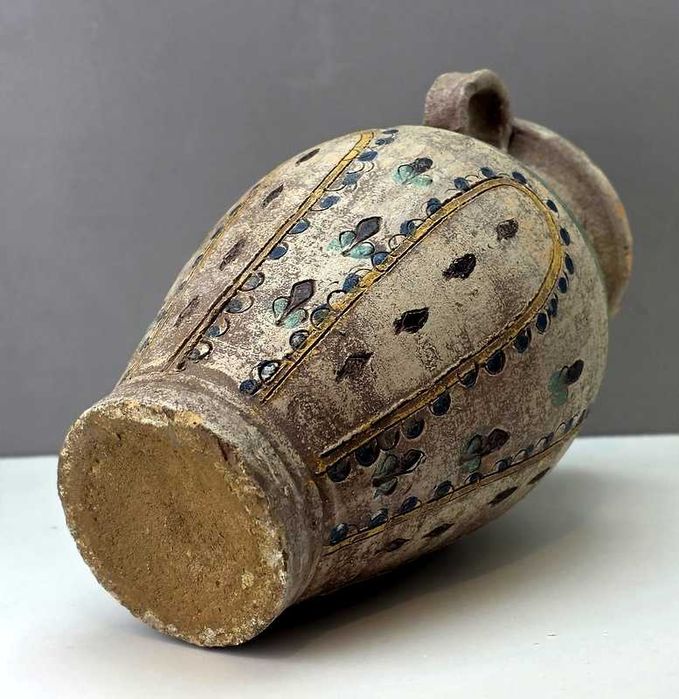 Duża amfora - wazon Huculski XIX wiek Kosowo Unikat