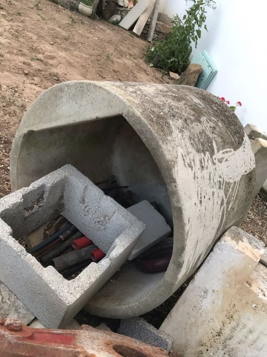 Pia em cimento multiusos