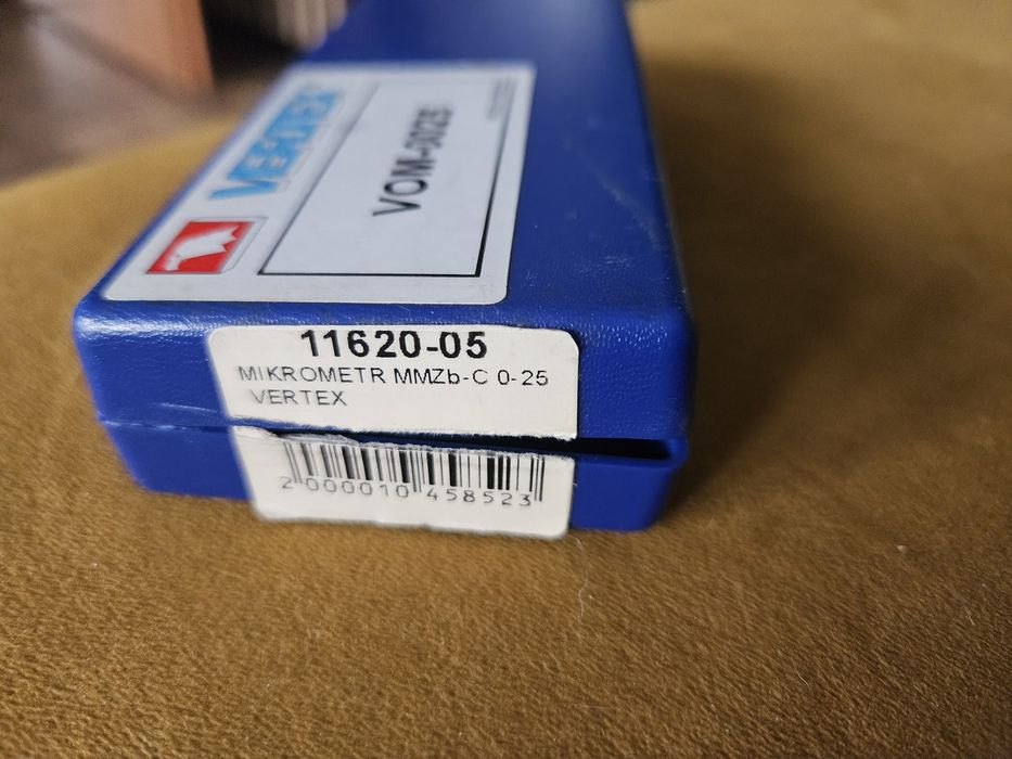 Mikrometr zewnętrzny Vertex 0,01 - 0,25 mm