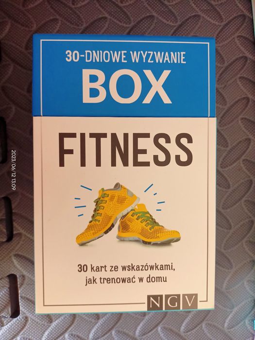 Karty box fitness 30 dniowe wyzwanie