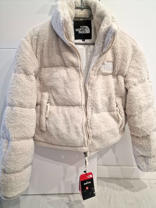 Casaco pêlo  the north face beje novo