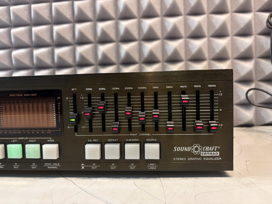Korektor graficzny equalizer Sound Craft Conrad