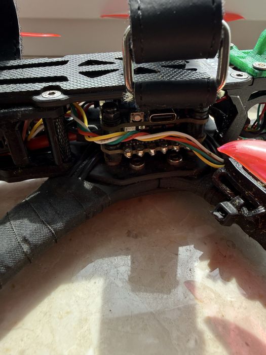 Dron fpv Geprc Mark5 DC 6s dji O4 air unit Pro crossfire