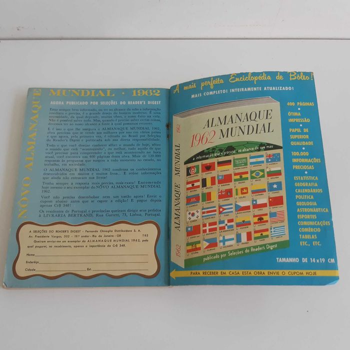 Revista Selecções do Readers Digest Janeiro 1962