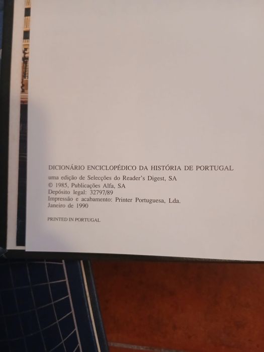 Dicionario enciclopedia da Historia de Portugal - 1 e 2