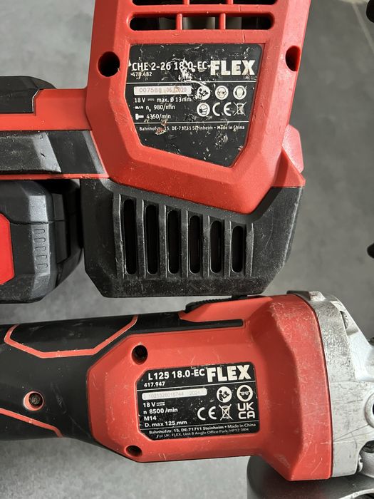 Безщітковий набір  акум.інструменту Flex L125 18.0 EC,CHE 2-26