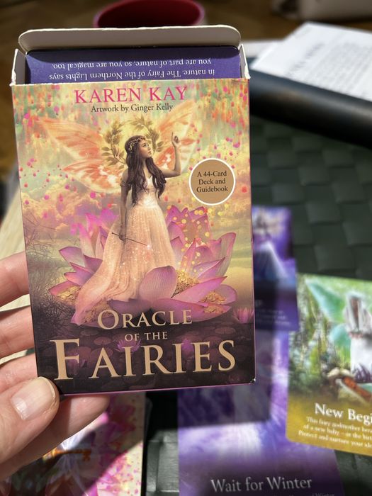 Karty oracle wróżkowe Orace Fairy cards