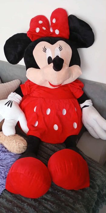 Ogromna maskotka Myszka Minnie 150 cm wysokości