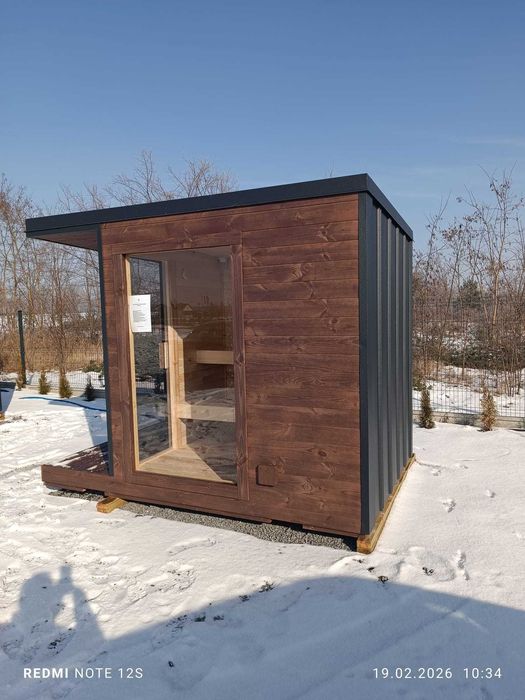 Sauna Ogrodowa Hot Tub opalana drewnem 200x300cm CAŁA POLSKA