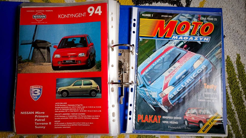 "Moto Magazyn" - 34 numery, lata 90-te