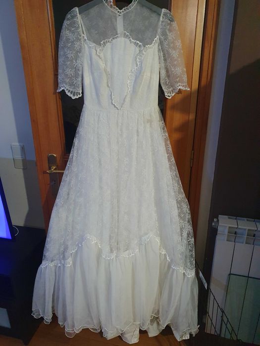 Vestido Noiva anos 60