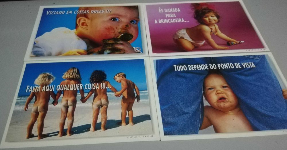 15 Postais - Feeling - Bébes - Novos