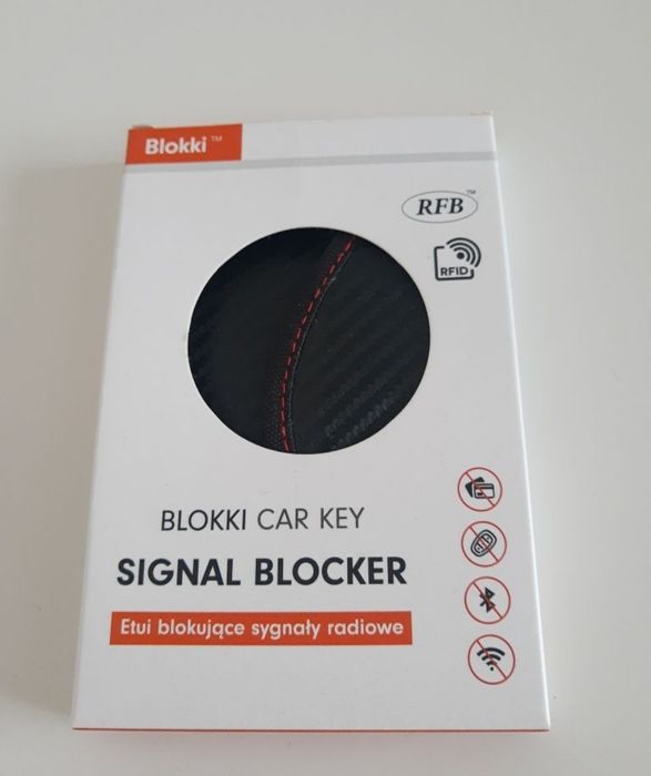 Bloker sygnału, etui na kluczyk,