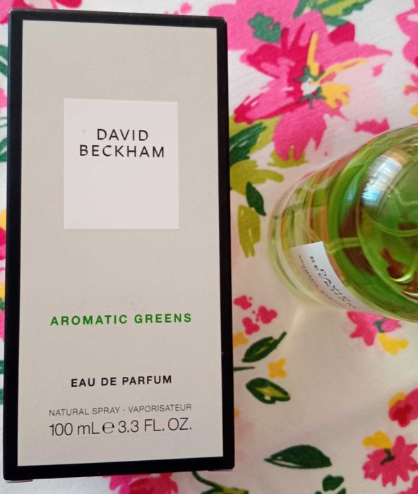 David Beckham Aromatic Greens 100ml Nowy na prezent