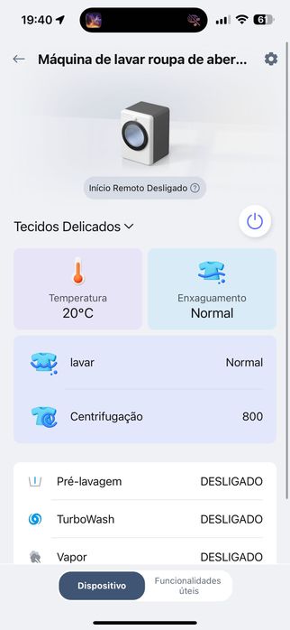 Máquina lavar roupa LG nova