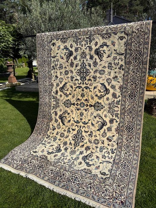 Kaszmir plus jedwab r.tkany dywan perski Nain 300x200 galeria 14 tyś