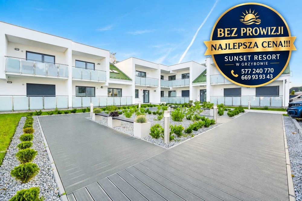 Sprzedaż apartamentów nad morzem SUNSET RESORT w Grzybowie Apartament 2-pokojowy 38,14 m² | stan deweloperski